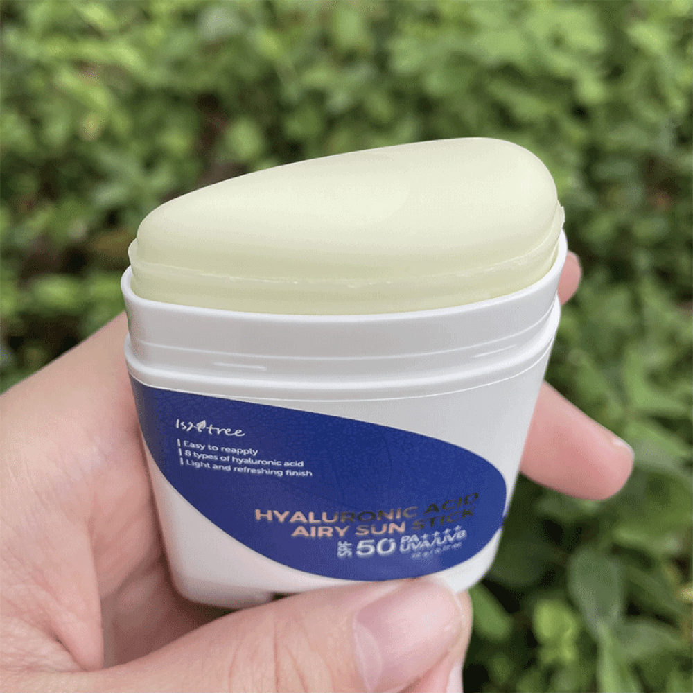 Isntree Стик солнцезащитный охлаждающий - Hyaluronic acid airy sun stick SPF50+ PA++++, 22г