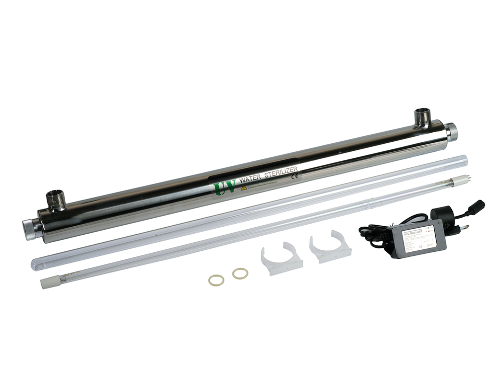 УФ стерилизатор STERILIZER  - UV12GPM - 1" (до 2,5 м3/ч), лампа PHILIPS