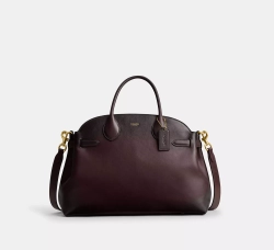 COACH СУМКА SOFT EMPIRE 40, БОРДОВЫЙ