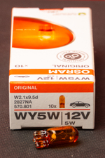 Osram WY5W Оранжевая 12V (1шт.)
