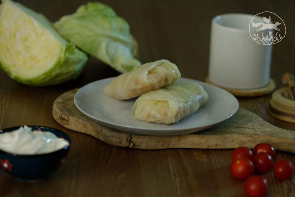 голубцы домашние с говядиной , свининой и перловкой
