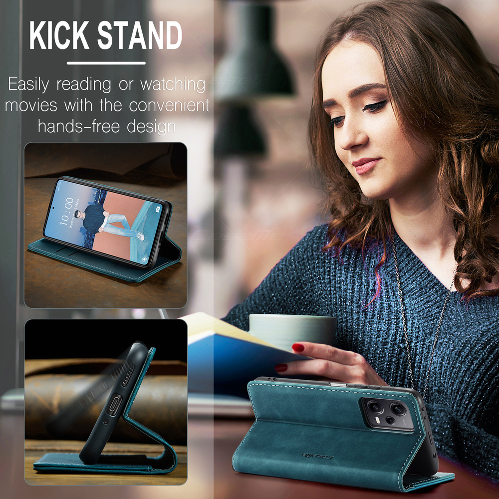 Чехол-книжка CaseMe Matte Xiaomi Redmi Note 12 Pro 5G
