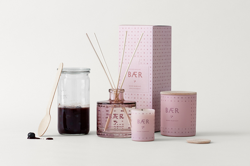 Свеча ароматическая baer с крышкой, 55 г