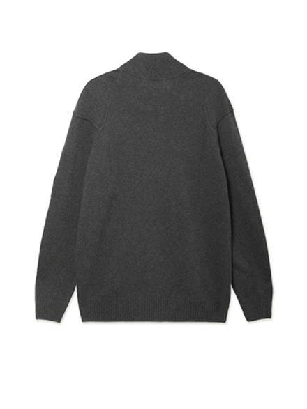 Мужской Свитер (Half-zip) Lambswool Grs