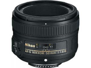 Nikon 50mm f/1.8G AF-S Nikkor, черный