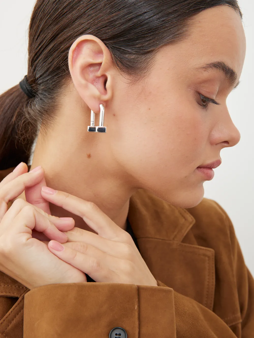 СЕРЬГИ "STATEMENT 2 IN 1"
