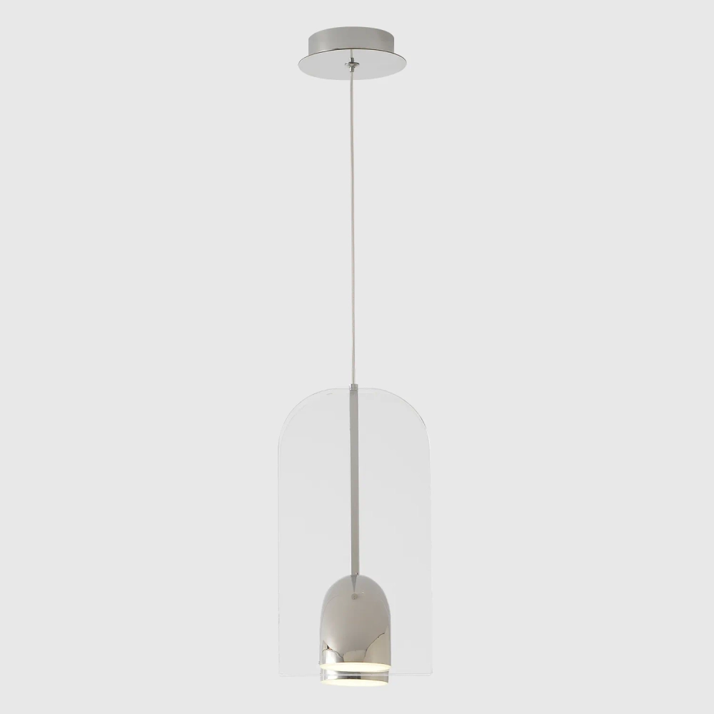 Светильник подвесной Crystal Lux ELEMENT SP12W LED CHROME