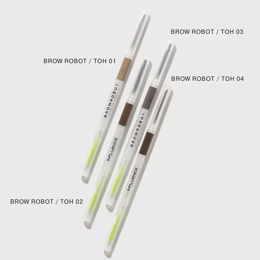 Карандаш для бровей Influence Beauty Brow Robot автоматический - 02