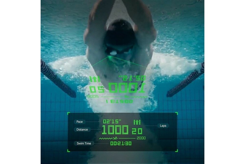 Умные очки для плавания Holoswim с технологией 2S