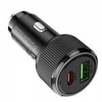 Автомобильное зарядное устройство Hoco NZ14A PD20W+QC3.0 (black)