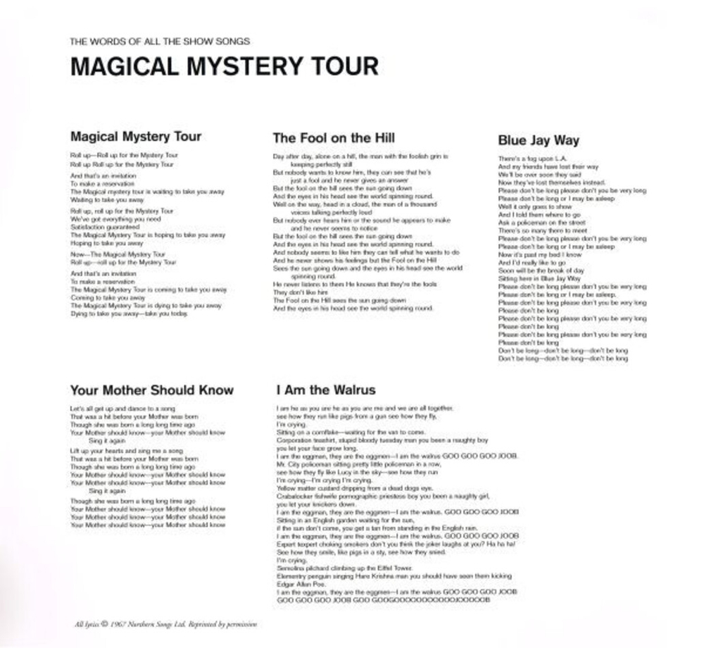 The Beatles / Magical Mystery Tour (LP)
