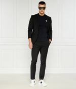 Кожаные кроссовки Karl Lagerfeld - белый(KL53624)