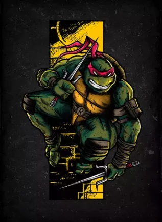 Открытка "Epic Collection: TMNT Raphael"
