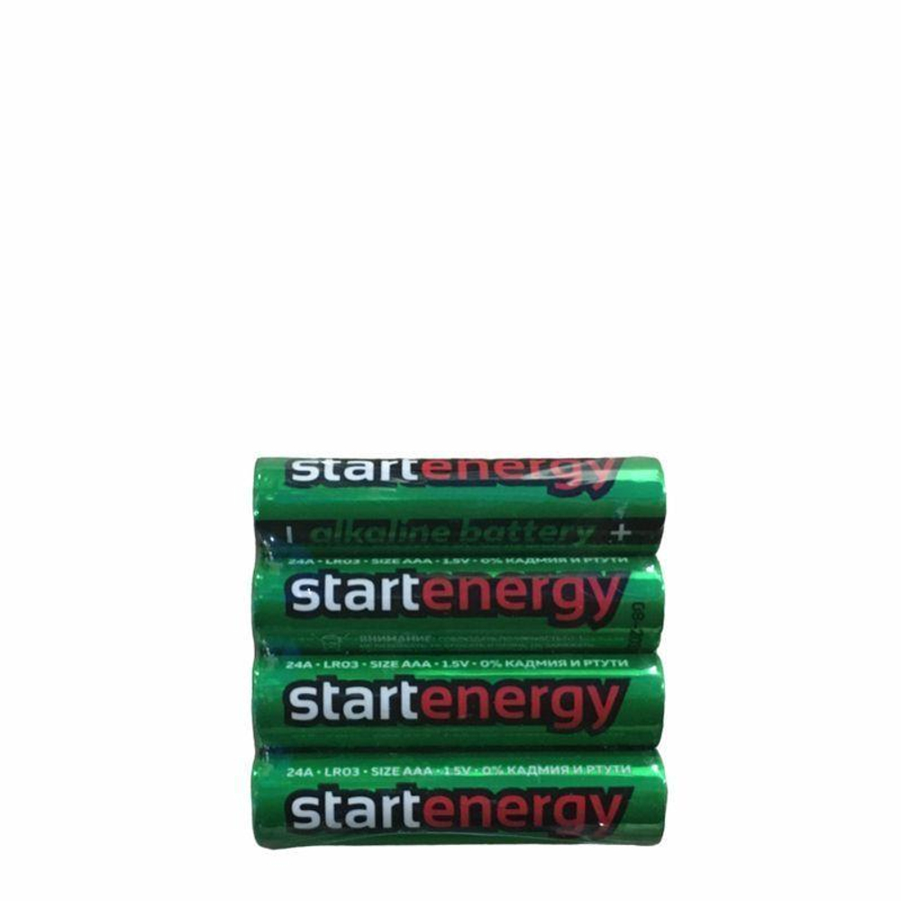Батарейка START ENERGY Алкалиновая LR03 (ААА) 4шт п/п 4831