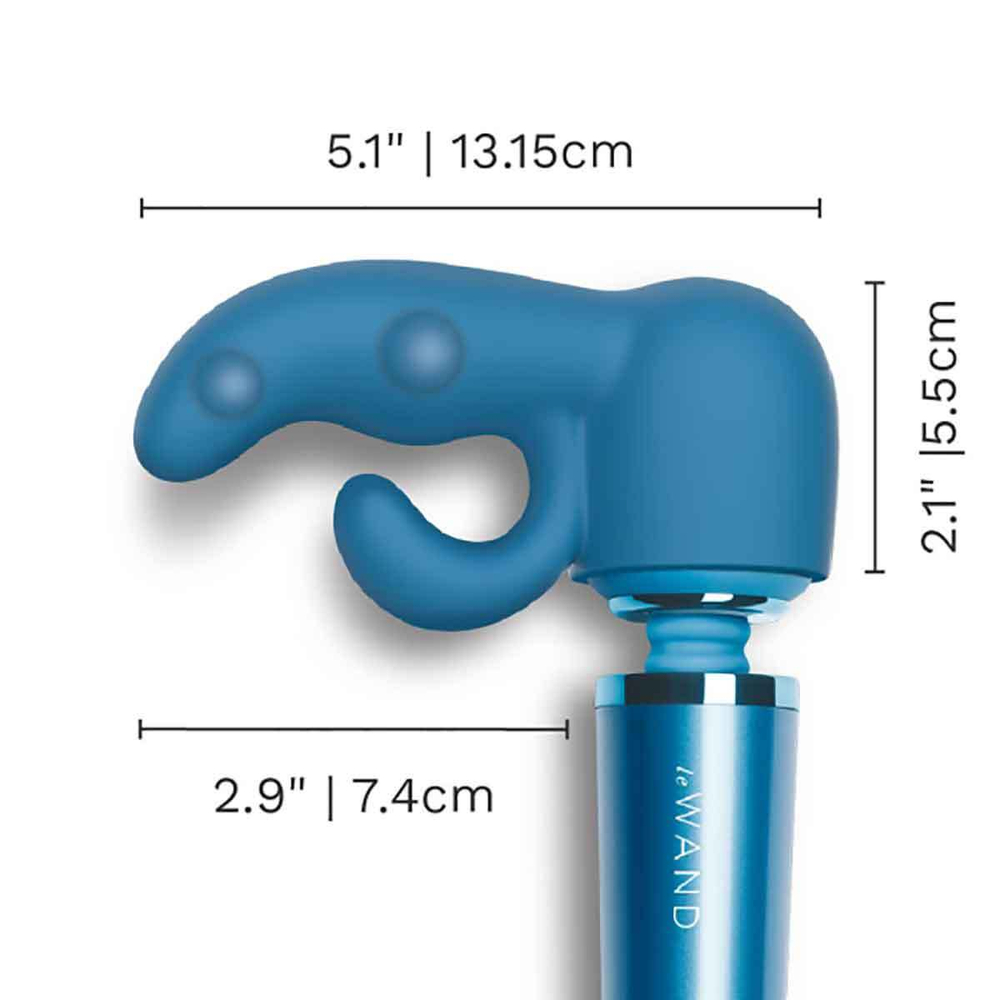 le WAND DUAL WEIGHTED - Насадка для мини-ванда Petite из силикона