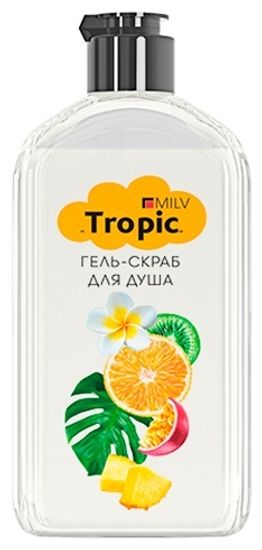 Гель-скраб для душа TROPIC 340 мл. Milv