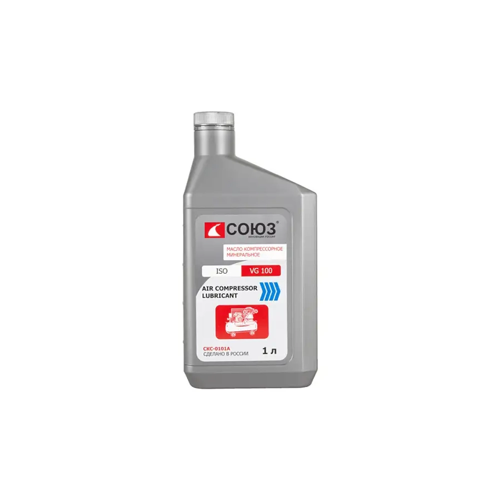 Масло СОЮЗ компрессорное AIR COMPRESSOR LUBRICANT, VG100, 1 л СКС-0101А