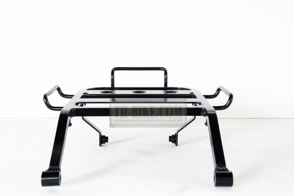 Rear Rack ALUMINIUM for Honda CRF250L-M-Rally (2012-2020). Black