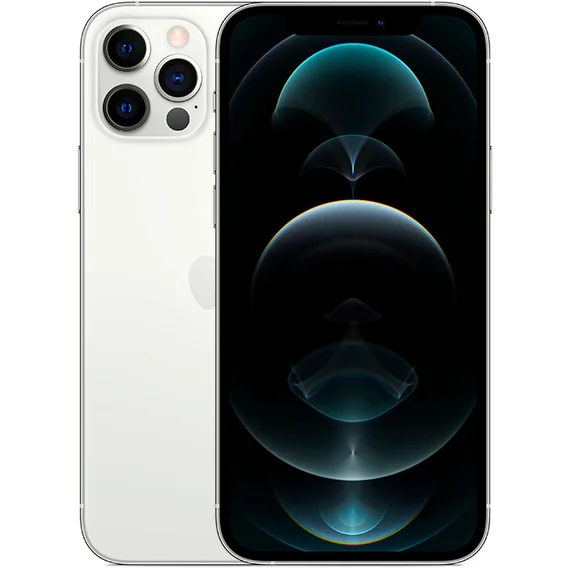 Смартфон Apple iPhone 12 Pro 256 ГБ , серебристый, Ростест Оф. Гарантия