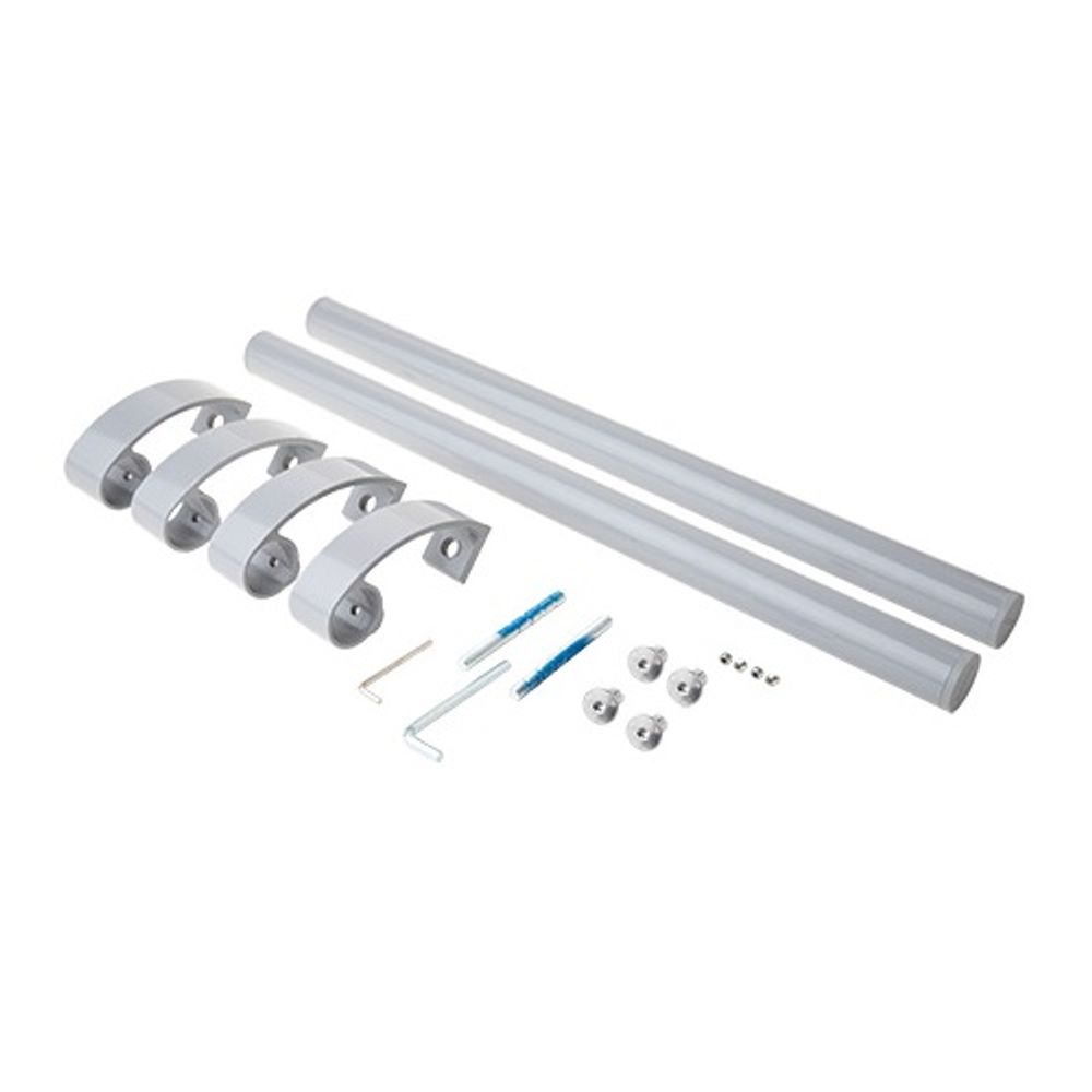 Ручки-скобы APECS HC-1001-32/250-400 GR серый