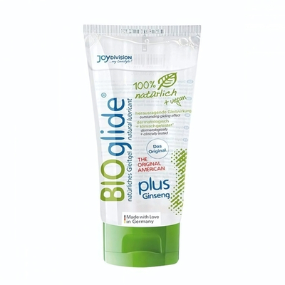 Гель-лубрикант на водной основе BIOglide plus Ginseng - 100 мл.
