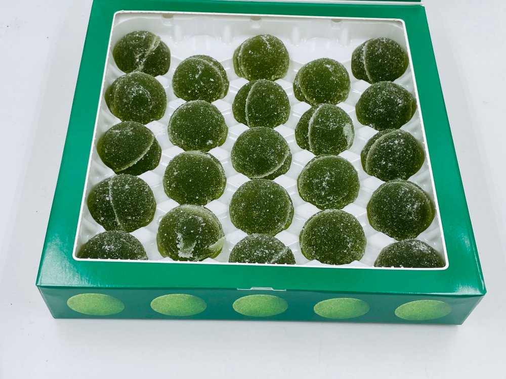 Fazer Мармелад Green Jellies грушевый вкус, сладкий подарок 500 г (из Финляндии)