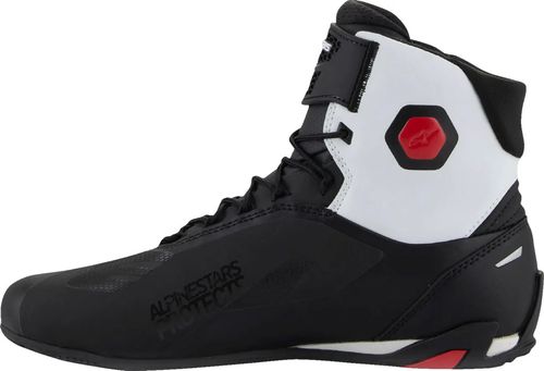 Купить Мотоботы Мотокроссовки Alpinestars Faster-4 / Бело-красный