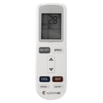 Сплит-система кондиционер напольно-потолочный Systemair SIMPLE CEILING 48 HP R на 140 м²