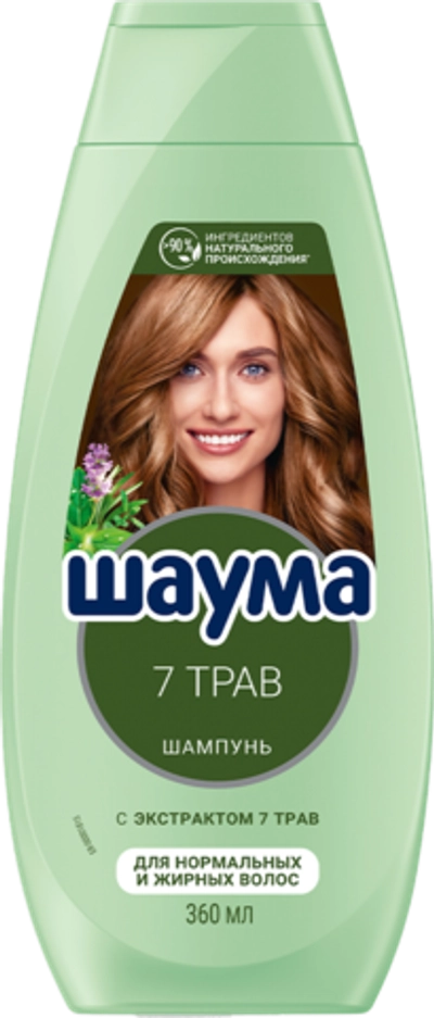 Шаума Шампунь 7 трав 360мл