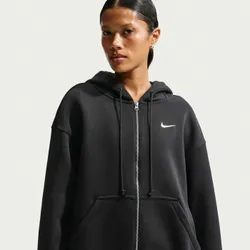 Толстовка женская NIKE W NK STDO FLC MW OS FZ HDY