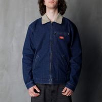  Куртка Dickies Denim Painter Jacket Dark Indigo артикул:DK0A88EG0DD1 - купить в магазине Дайс