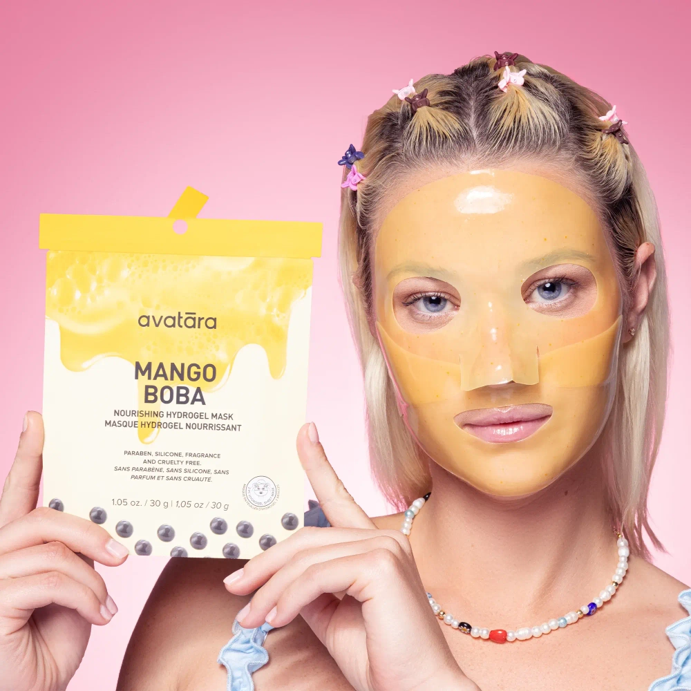 Гидрогелевая маска Avatara Mango Boba