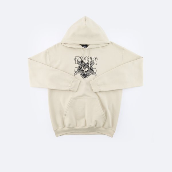 Худи Thrasher Eaglegram Hood (sand) артикул: - купить в магазине Дайс