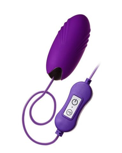 Фиолетовое виброяйцо с пультом управления A-Toys Cony, работающее от USB (Цвет: фиолетовый)
