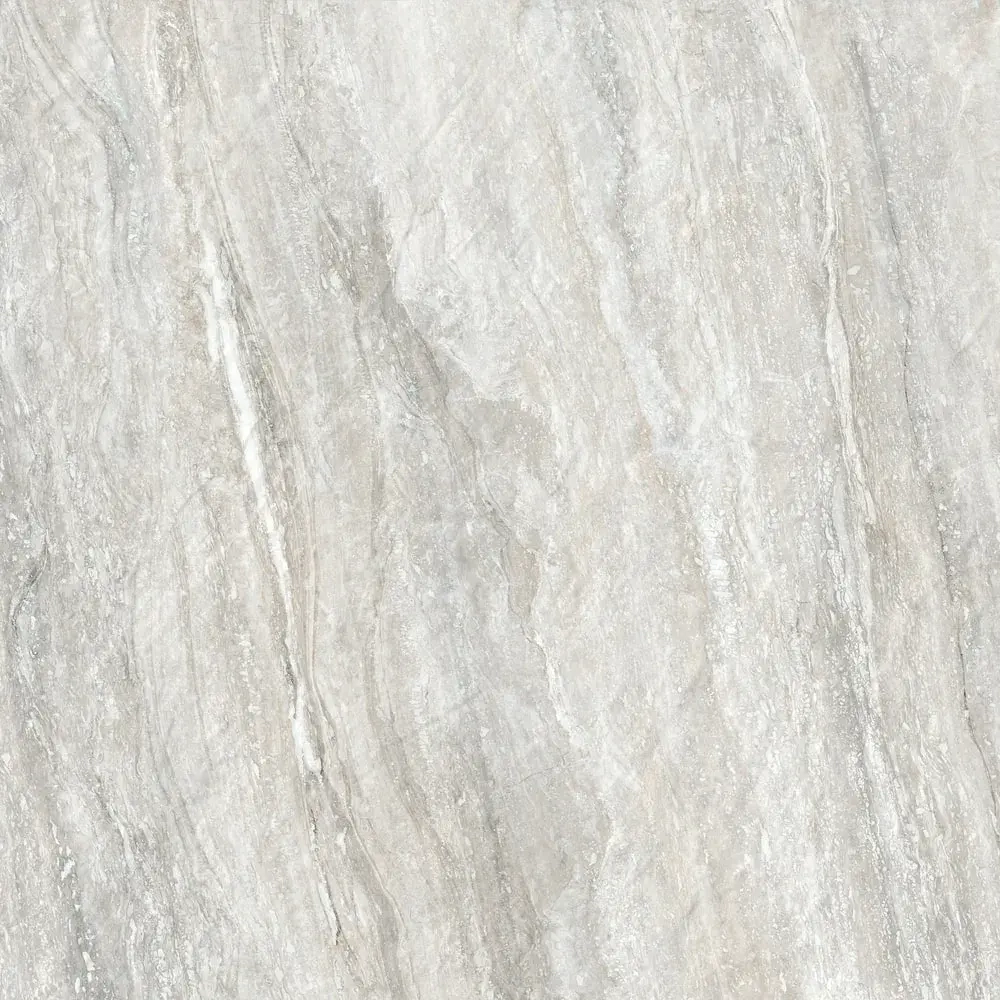 Керамогранит Alma Ceramica GFU04TVT74R Travertino 60x60 серый сахарный под камень