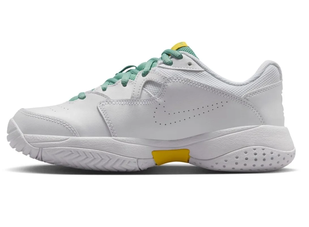 Детские теннисные кроссовки Nike Jr Court Lite 2 - white/dark atomic teal/healing jade