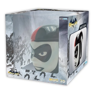 Кружка 3D с крышкой DC Comics Harley Quinn 300ml