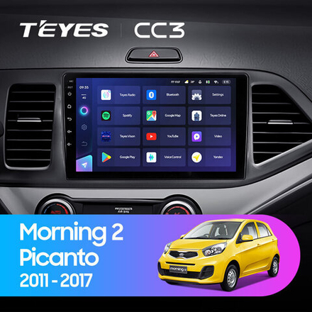 Teyes CC3 9" для KIA Picanto 2011-2017