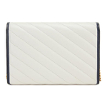 GUCCI GG Marmont Quilted Leather Chain Wallet, Crossbody Bag, Shoulder Bag Women"s White