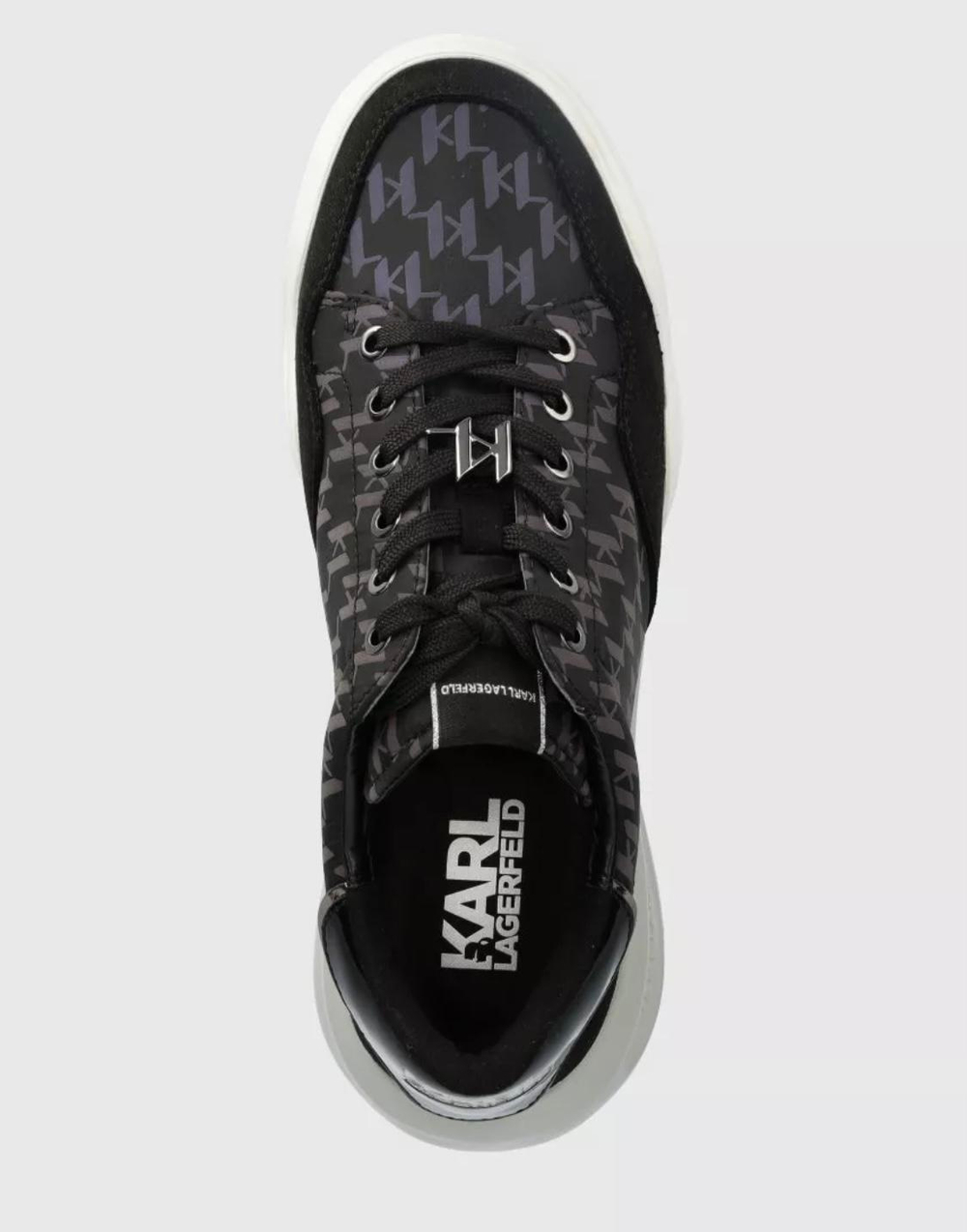 Кроссовки LAGERFELD 855012 черные галограмма