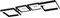 Потолочный светильник Scutum 10266/4LED Escada