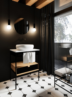 ARTE BLACK 60х120 5мм MATT