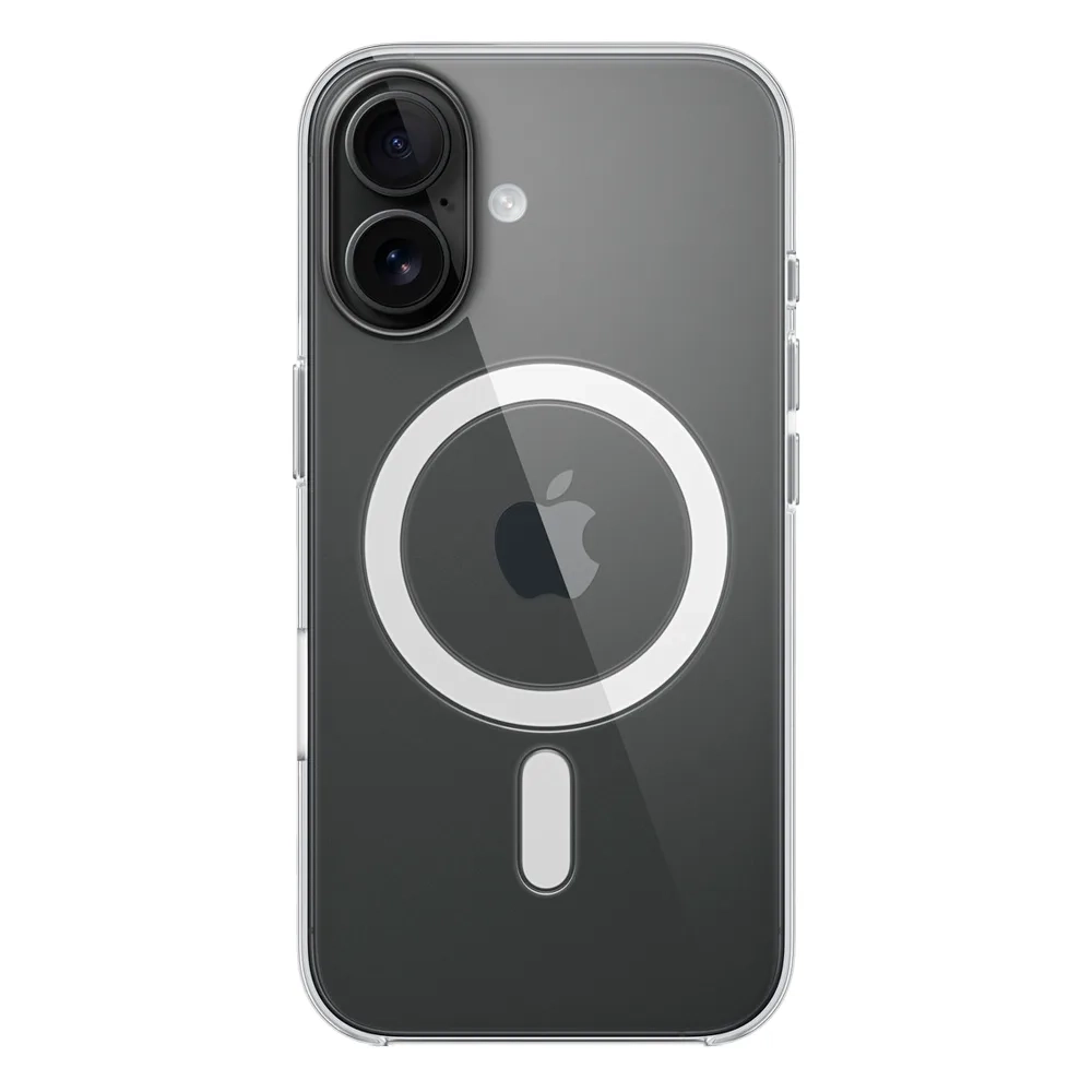 Прозрачный чехол с поддержкой MagSafe Apple Clear Case для iPhone 16