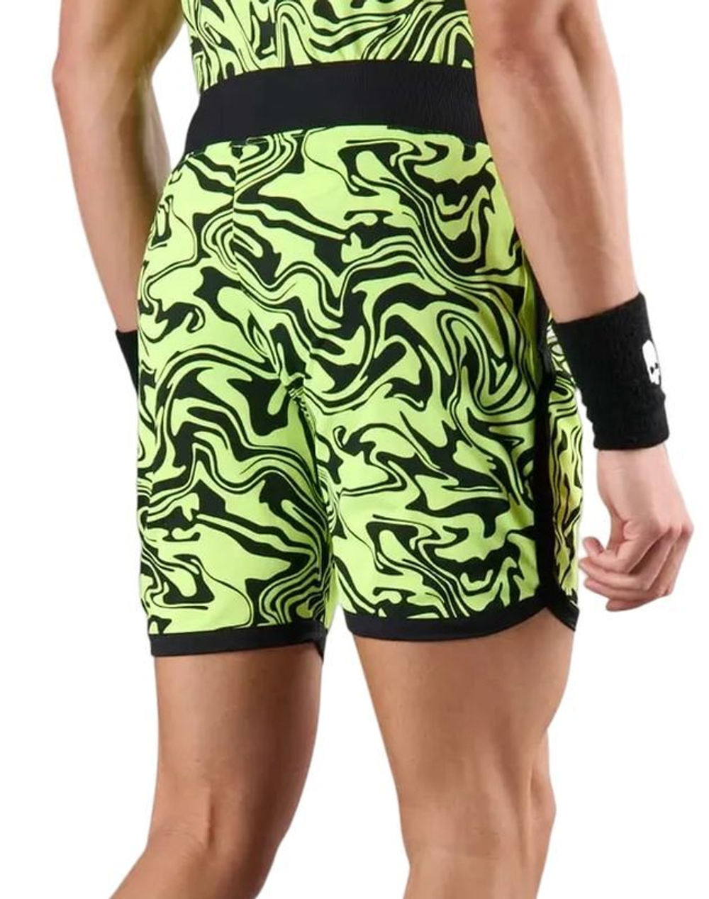 Мужские теннисные шорты Hydrogen Chrome Tech Shorts - желтый