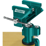 Мини тиски слесарные настольные поворотные Kraftool PRECISION 75 мм