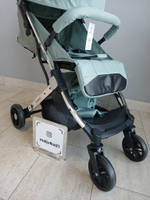 Kоляска детская прогулочная Farfello Comfy Go Comfort (Khaki Chrome/Хаки CG-117)