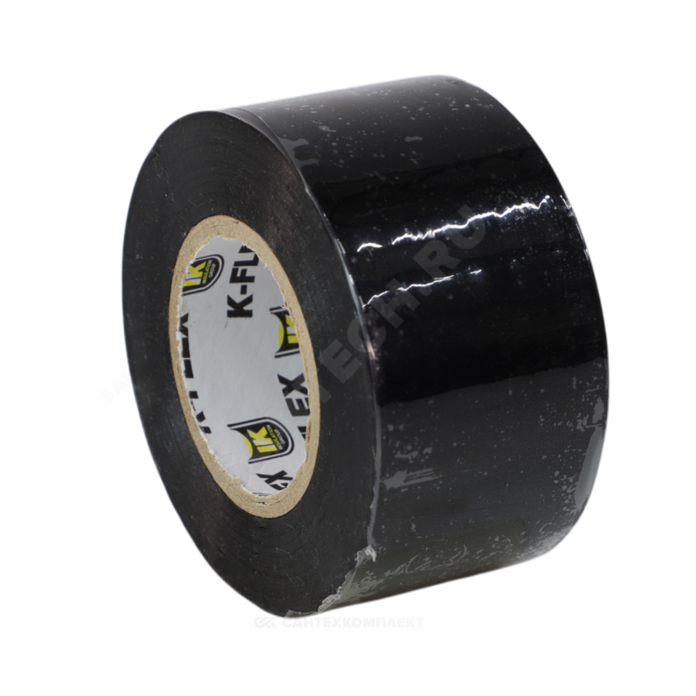Лента ПВХ PVC AT 070 38мм х 25м черная самоклеящаяся K-flex 850CG020001