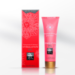 Интимный гель Shiatsu Stimulation Gel Pomegranate & Nutmeg 30 мл