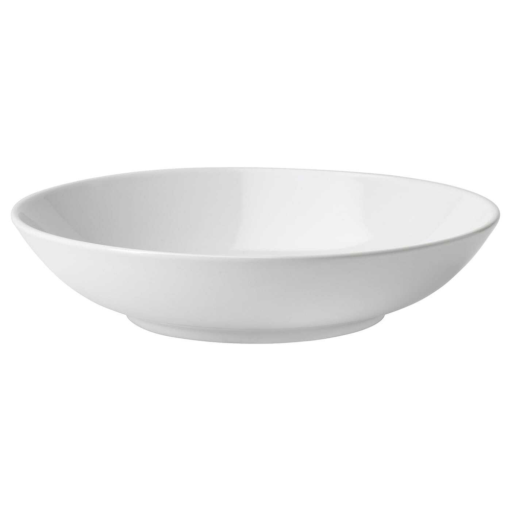 IKEA GODMIDDAG  (ИКЕА ГОДМИДДАГ)  -  Глубокая тарелка, белая, 23 см