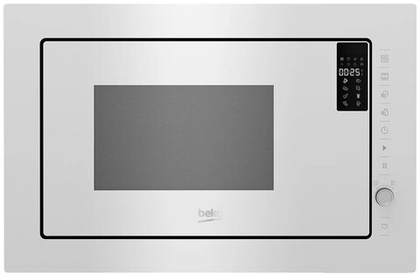 Встраиваемая микроволновая печь Beko BMGB 25333 WG (9202603200) белый 25л, 900Вт